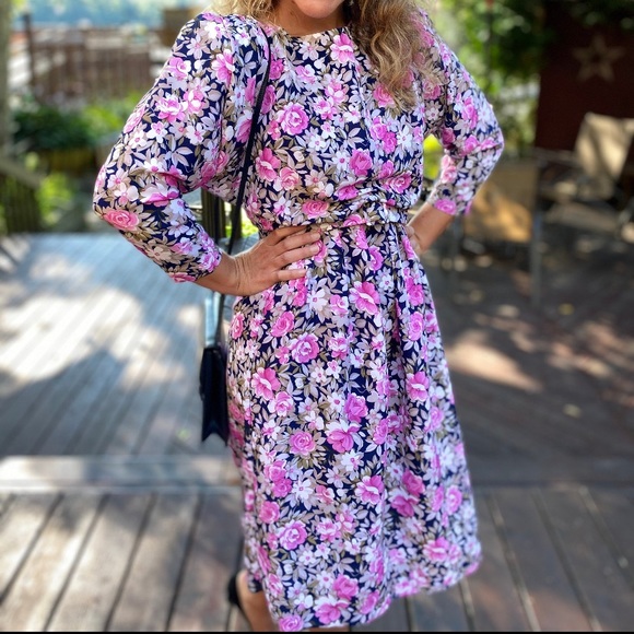 Vintage dress 1980s - Picture 7 of 9